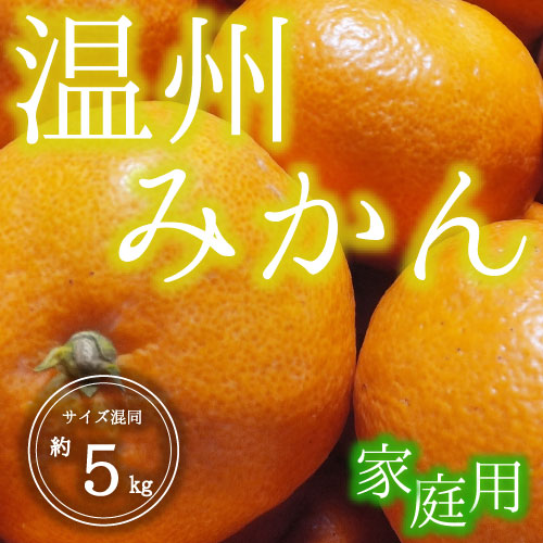 温州みかん<家庭用>（5kg）12月10～12月25日